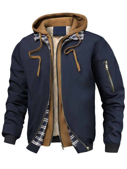 Chaqueta Montclair · Doble Capa con Capucha